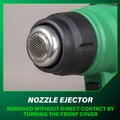 Heat Guns | Metabo HPT RH18DAQ4M 18V MultiVolt Compact Lithium-Ion Cordless Heat Gun (Tool Only) image number 5