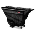 Trash Cans | Rubbermaid Commercial FG9T1400BLA 101-Gallon Structural Foam Tilt Truck with 850-lb. Capacity - Black image number 0