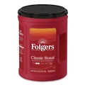 Food Service | Folgers 2550030419 40.3 oz Canister Ground Coffee - Classic Roast (6/Carton) image number 1