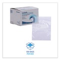  | Boardwalk BWKQUARTBAG Reclosable 1 Quart 7 in. x 8 in. Food Storage Bags - Clear (500/Box) image number 4