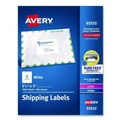 Office Jansan | Avery 95935 3.5 in. x 5 in. Shipping Labels-Bulk Packs for Inkjet/Laser Printers - White (4/Sheet, 250 Sheets/Box) image number 0