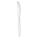Cutlery | SOLO GD6KW-0007 Guildware Cutlery Extra Heavyweight Polystyrene Knife - White (1000/Carton) image number 0