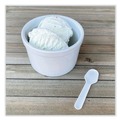 Cutlery | Boardwalk BWKTASTERSPOON Mediumweight Polypropylene Tasting Spoon Cutlery - White (3000/Carton) image number 3