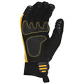 Work Gloves | Dewalt DPG780L Performance Mechanic Grip Gloves - Large image number 1