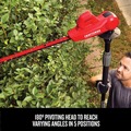 Hedge Trimmers | Factory Reconditioned Craftsman CMCPHT818D1R V20 Lithium-Ion 18 in. Cordless Pole Hedge Trimmer Kit (2 Ah) image number 8