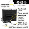 Klein Tools 29250 60W Portable Solar Panel image number 1