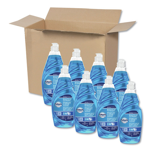 Cleaning & Janitorial Supplies | Dawn Professional 45112 38 oz Bottle Manual Pot & Pan Dish Detergent (8/Carton) image number 0