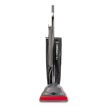PRODUCTS | Sanitaire SC679K TRADITION 5 Amp 600-Watt Upright Vacuum with Shake-Out Bag - Gray/Red