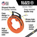 Wire & Conduit Tools | Klein Tools 56331 1/8 in. x 50 ft. Steel Fish Tape image number 3