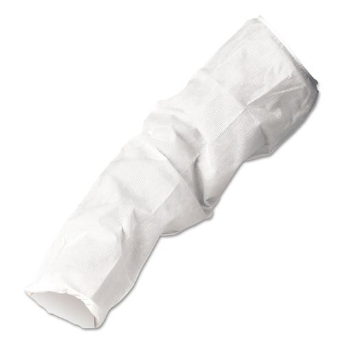 Labor Day Sale! Save $30 off $199! | Ansell KCC 36870 A20 Breathable Particle Protection Sleeve Protectors - One Size Fits Most/White (200/Carton) image number 0