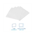 Paper Towels and Napkins | Boardwalk 2091 12 in. x 12 in. 1-Ply Office Packs Lunch Napkins - White (6/Carton) image number 3