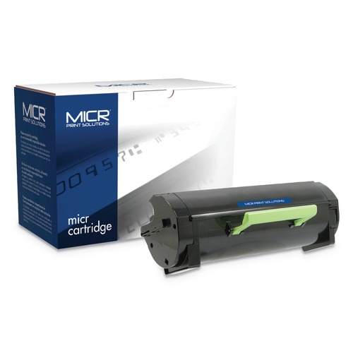 Ink & Toner | MICR Print Solutions MCR410M 10000 Page-Yield Compatible 50F0XA0/50F1X00 (500XA/501X) Extra High-Yield MICR Toner - Black image number 0