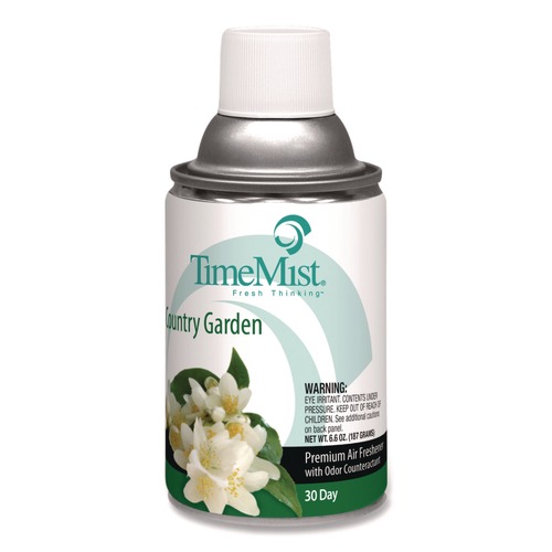 Office Jansan | TimeMist 1042786 Premium Country Garden Scent 6.6 oz. Metered Air Freshener Refill image number 0