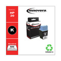 Ink & Toner | Innovera IVR20014 Remanufactured 500-Page Yield Ink for HP 20 (C6614DN) - Black image number 2