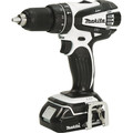 Hammer Drills | Makita XPH01CW 18V 1.5 Ah Cordless Lithium-Ion 1/2 in. Compact Hammer Drill Driver Kit image number 1