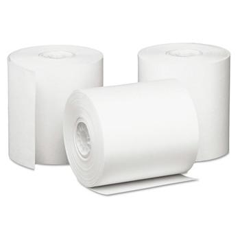 PM Company 09228 Impact 3 in. x 85 ft. Bond Paper Rolls - White (50-Piece/Carton)