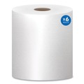 Cleaning & Janitorial Supplies | Scott 01005 8 in. x 1000 ft. 1.5 in. Core 1-Ply Essential High Capacity Hard Roll Towels - White (6 Rolls/Carton) image number 1