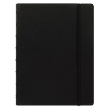 Filofax 8.25 in. x 5.81 in. Sheets 1-Subject Medium/College Rule Notebook - Black