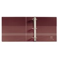 Office Jansan | Avery 79364 Heavy-Duty 11 in. x 8.5 in. 4 in. Capacity 3 Locking One Touch EZD Rings Non-View Binder with DuraHinge - Maroon image number 3