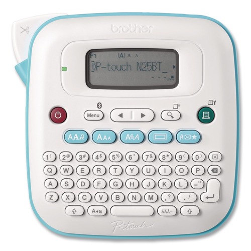 Labels & Label Makers | Brother P-Touch PTN25BT 6 in. x 6 in. x 2.9 in. 2 Lines P-Touch Personal Connected Label Maker image number 0