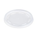 Cups and Lids | Dart 16JL Vented Plastic Lids for 12 - 24 oz. Foam Cups - Translucent (10/Carton) image number 0