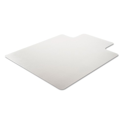  | Deflecto CM13233 45 x 53 DuraMat Moderate Use Wide Lipped Chair Mat for Low Pile Carpet - Clear image number 0