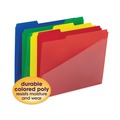 Art & Craft Paper | Smead 10541 0.75 in. Expansion Letter Size Poly Colored File Folders with Slash Pocket - Assorted Colors (12/Pack) image number 2