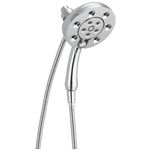 Bathtub & Shower Heads | Delta 58472 H2Okinetic In2ition 4-Setting 2-in-1 Shower (Chrome) image number 0