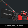 Push Mowers | Factory Reconditioned Craftsman CMCMW260P1R 60V 3-in-1 Lithium-Ion 21 in. Cordless Lawn Mower Kit (5 Ah) image number 9