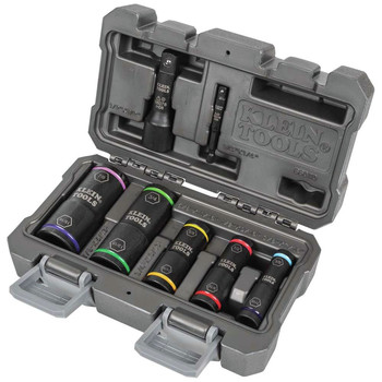 IMPACT SOCKETS | Klein Tools 66070 7-Piece Flip Impact Socket Set