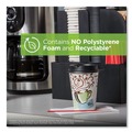 Labor Day Sale! Save $30 off $199! | Dixie 5320CD PerfecTouch 20 oz. Paper Hot Cups - Coffee Haze Design (25/Sleeve, 20 Sleeves/Carton) image number 8