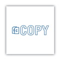 Stamps & Stamp Supplies | ACCUSTAMP2 035581 1.63 in. x 0.5 in. Pre-Inked COPY Shutter Stamp - Blue image number 2