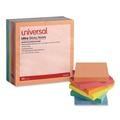 Notebooks & Pads | Universal 2095545 Ultra Sticky Note Pads Note Ruled 4-in x 4-in Assorted Colors 100 Sheets/Pad 6 Pads/Pack image number 1