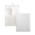 Office Jansan | Survivor QUAR7545 10 in. x 13 in. #13 1/2 Square Flap Redi-Strip Adhesive Closure Bubble Mailer of DuPont Tyvek - White (25/Box) image number 1