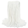 Mops | Boardwalk BWK2024REA No. 24 Rayon Cut-End Wet Mop Head - White image number 1