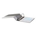 Office Jansan | Universal UNV30751 3 in. Capacity 11 in. x 8.5 in. 3 Rings Deluxe Easy-to-Open D-Ring View Binder - Black image number 1