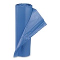 Trash Bags | Inteplast Group BRS304314BL 33 Gallon 14 mic 30 in. x 43 in. Interleaved Roll High-Density Commercial Can Liners - Blue (250/Carton) image number 1