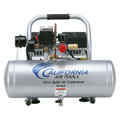 Portable Air Compressors | California Air Tools 2010A 1 HP 2 Gallon Ultra Quiet and Oil-Free Aluminum Tank Hand Carry Air Compressor image number 1