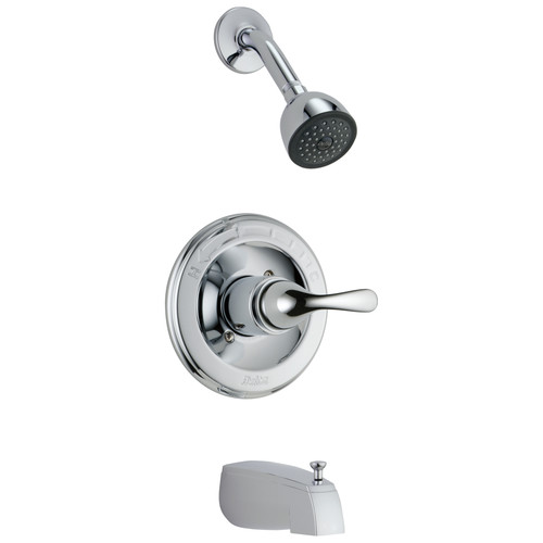 Bathtub & Shower Heads | Delta T13420 Classic Monitor 13 Series Tub and Shower Trim - Chrome image number 0