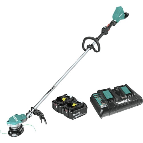 String Trimmers | Factory Reconditioned Makita XRU15PT-R 18V X2 (36V) LXT Brushless Lithium-Ion Cordless String Trimmer Kit with 2 Batteries (5 Ah) image number 0