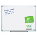 Office & Office Supplies | MasterVision MA0500790 48 in. x 36 in. Earth Silver Easy-Clean Reversible Dry Erase Board - White Surface, Silver Aluminum Frame image number 3
