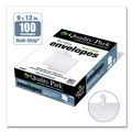  | Quality Park QUA44582 9 in. x 12 in. #10 1/2 Cheese Blade Flap Redi-Strip Catalog Envelope - White (100/Box) image number 7