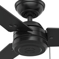 Ceiling Fans | Hunter 59264 52 in. Contemporary Cassius Ceiling Fan (Matte Black) image number 3