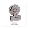 Office Jansan | Universal UNV31260 Bulldog Magnetic Clips - Small, Nickel (18/Pack) image number 9