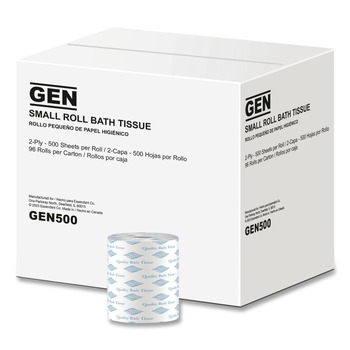 GEN 2 Ply Septic Safe Bath Tissue - White (96 Rolls/Carton)