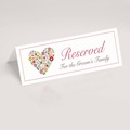 Office Jansan | Avery 05309 11 x 3.5 Large Embossed Tent Card - White (50/Box) image number 4
