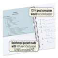 Notebooks & Pads | Five Star 820053 11 in. x 8.5 in. Sheets Medium/College Rule 1-Subject Recycled Notebook - Randomly Assorted Cover Color image number 4