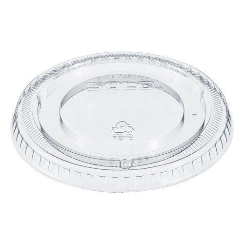 Cups and Lids | Dart 640TP Non-Vented Cup Lids for 12 oz. Cups - Clear (2500-Piece/Carton) image number 0