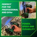 Impact Drivers | Metabo HPT WH18DFXM 18V MultiVolt Brushed Lithium-Ion 1/4 in. Cordless Impact Driver Kit (2 Ah) image number 7