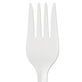 Office Jansan | Dixie SSF21P SmartStock Series-B 5.8 in. Mediumweight Plastic Cutlery Forks Refill - White (40/Pack, 24 Packs/Carton) image number 1